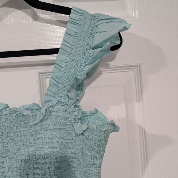 Hill House Ellie Nap Dress in Bay Blue Midi Dress in Size XL - Picture 3 of 9